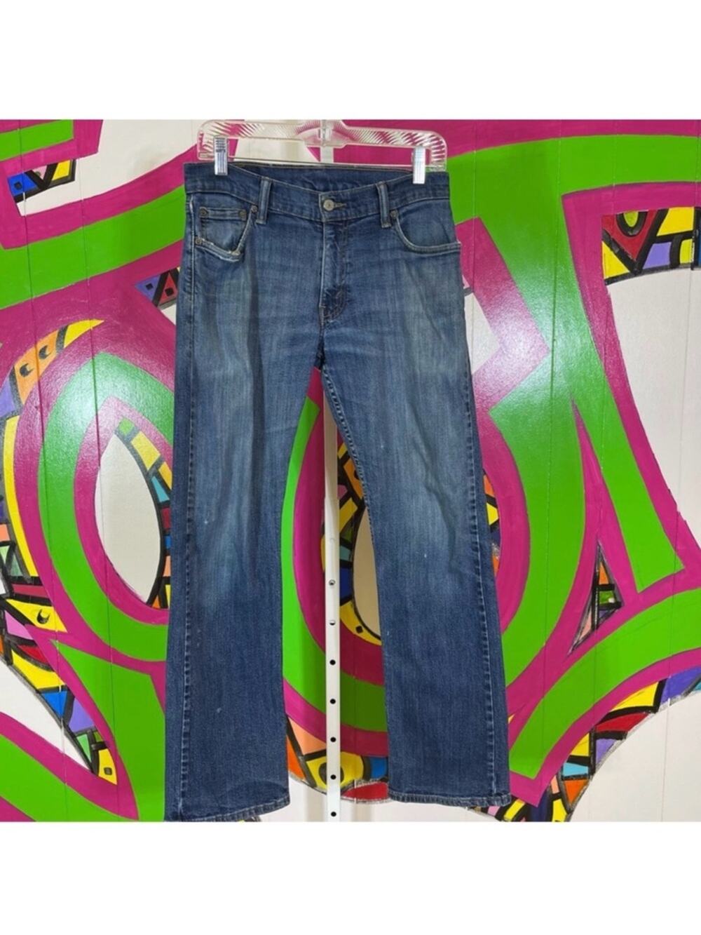 Levi's 514 Jeans. Size 30x30. In good used condition! Well Worn Back Pocket